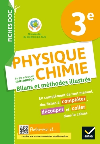 Physique Chimie 3e Fiches doc. Cahier de l'élève  Edition 2021