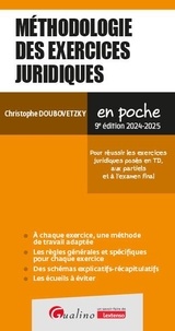 Christophe Doubovetzky - Méthodologie des exercices juridiques.