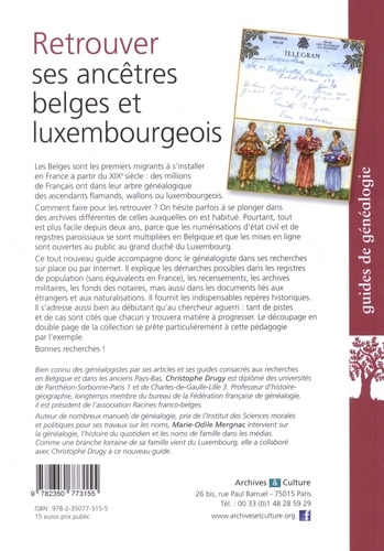 Retrouver ses ancêtres belges et luxembourgeois