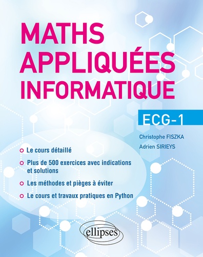 Maths appliquées Informatique ECG-1