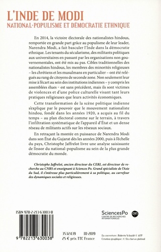 L'Inde de Modi. National-populisme et démocratie ethique