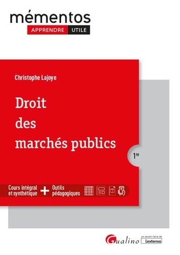 Droit des marchés publics