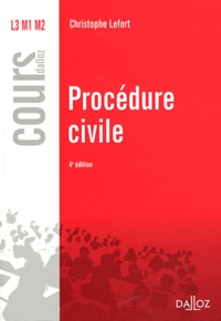 Christophe Lefort - Procédure civile.