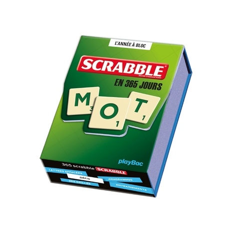 Christophe Leguay et Fabrice Bouvier - Scrabble en 365 jours.