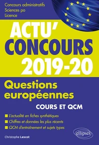Questions européennes concours administratifs, Sciences Po, Licence
