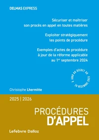 Procédures d'appel