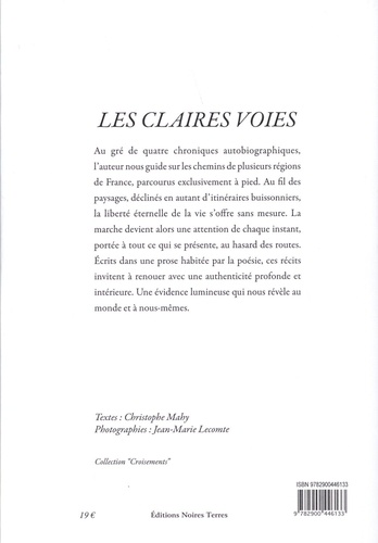 Les claires voies. Chroniques d'un marcheur