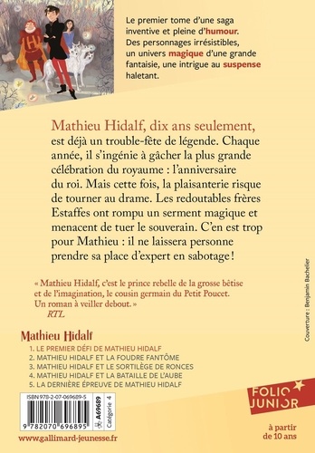 Mathieu Hidalf Tome 1 Le premier défi de Mathieu Hidalf