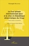 Christophe Muzungu - La Cour pénale internationale face à la crise en République démocratique du Congo - Etude critique et prospective.