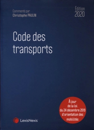 Code des transports  Edition 2020