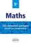 Mathématiques 5e. 322 exercices corrigés classés par compétences  Edition 2020