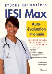 Christophe Prudhomme et Chantal Jeanmougin - Autoévaluation 1re année - Etudes infirmières.