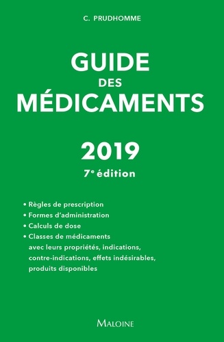 Guide des médicaments  Edition 2019