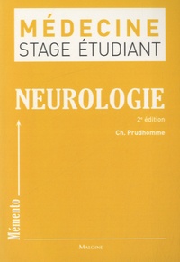 Christophe Prudhomme - Médecine stage étudiant neurologie.