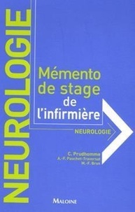 Christophe Prudhomme et Marie-France Brun - Neurologie - Mémento de stage de l'infirmière.