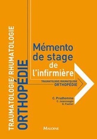 Christophe Prudhomme et Chantal Jeanmougin - Orthopédie, Traumatologie, Rhumatologie.