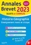 Histoire-géographie, Enseignement moral et civique 3e. Sujets et corrigés  Edition 2023