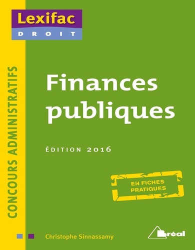 Finances publiques  Edition 2016