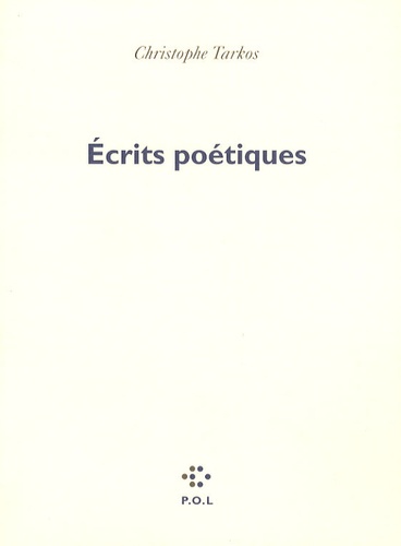 Ecrits poétiques