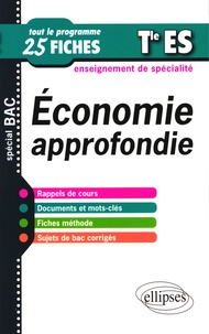Christophe Valcke - Economie approfondie - Terminale ES enseignement de spécialité.