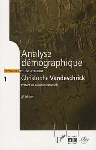 Christophe Vandeschrick - Analyse démographique.