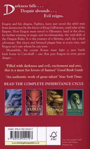 The Inheritance Cycle Tome 2 Eldest - Occasion