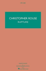 Christopher Rouse - Hawkes Pocket Scores HPS 1283 : Rapture - HPS 1283. Orchestra. Partition d'étude..