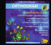 ORTHOGRAM. CD-ROM, avec 1 guide de l'utilisateur