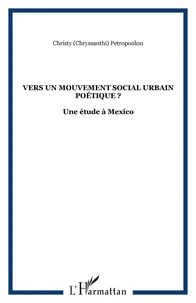Vers un mouvement social urbain poétique ?