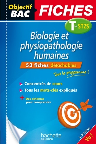 Chrystelle Ménard - Objectif Bac Fiches Bio Physio Term ST2S.