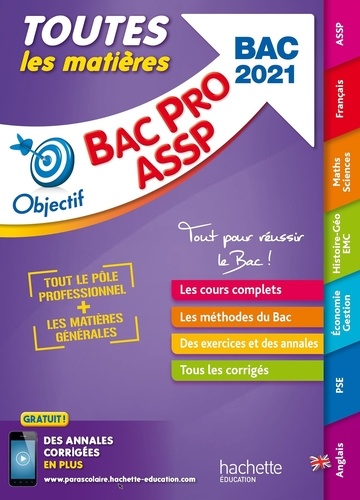 Toutes les matières Bac Pro ASSP  Edition 2021