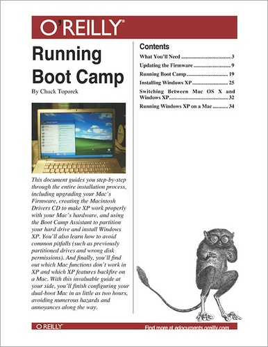 Chuck Toporek - Running Boot Camp - A Step-by-Step Guide to a Pitfall-Free Installation of Windows XP on a Mac.