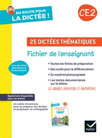 En route pour la dictée ! CE2 25 dictées thématiques