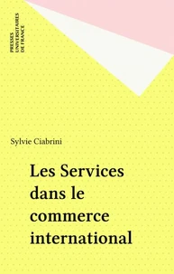 Les services dans le commerce international