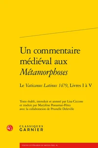 Un commentaire médiéval aux Métamorphoses