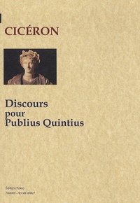  Cicéron - Discours pour Publius Quintius.