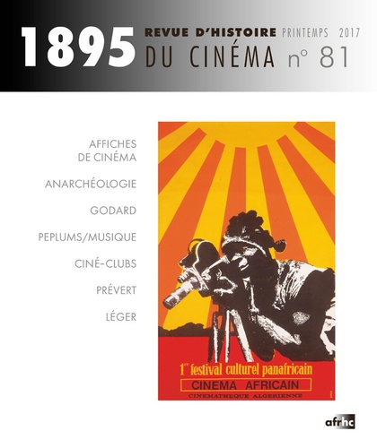  AFRHC - 1895 N° 81 : Dossier : le cinéma s'affiche.