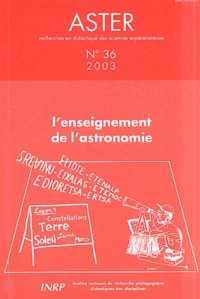L'enseignement de l'astronomie