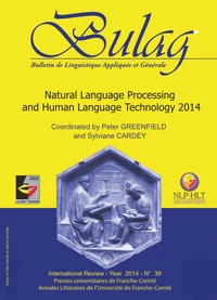 Natural language processing and human language technology 2014