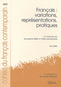 Français : variations, représentations, pratiques