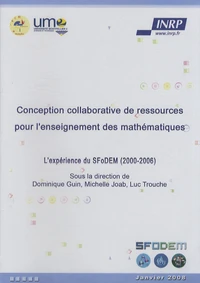 Conception collaborative de ressources pour l'enseignement des mathématiques