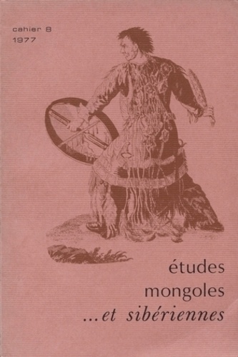  Cems - Etudes mongoles & sibériennes N° 8, 1977 : .
