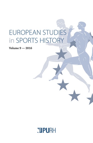  PU Rouen - European Studies in Sports History N° 9/2016 : .