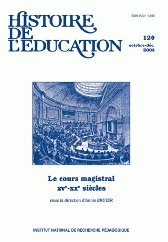 Annie Bruter - Histoire de l'éducation N° 120, octobre-déce : .