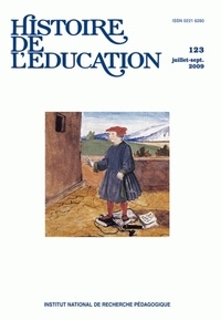 Pierre Caspard et Annie Bruter - Histoire de l'éducation N° 123, Juillet-Sept : .