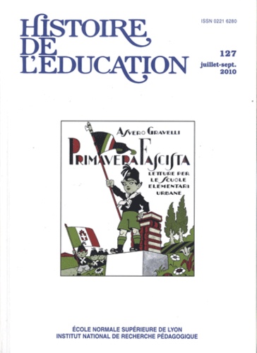 Philippe Savoie et Annie Bruter - Histoire de l'éducation N° 127, Juillet-sept : .