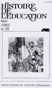 Alain Choppin - Histoire de l'éducation N° 58, Mai 1993 : Manuels scolaires, Etats et sociétés - XIXe-XXe siècles.