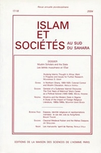  MSH - Islam & sociétés au sud du Sahara N° 17-18/2004 : .