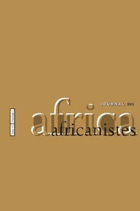 Journal des africanistes N° 91, 1/2021