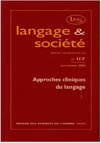 Approches cliniques du langage